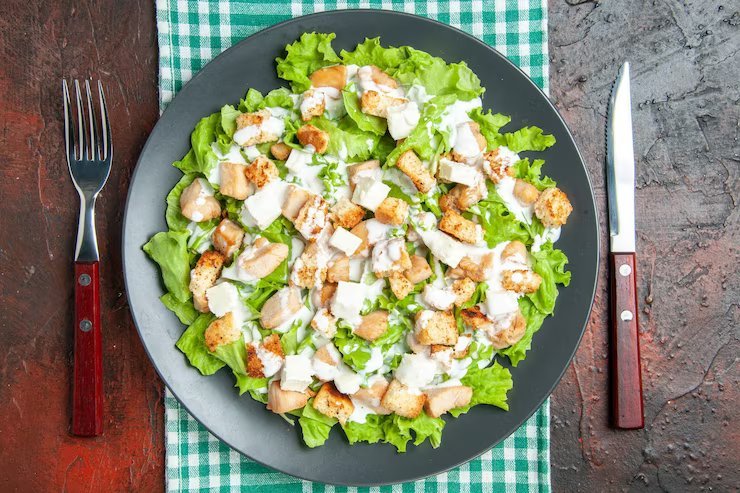 Chicken & Cheese Salad