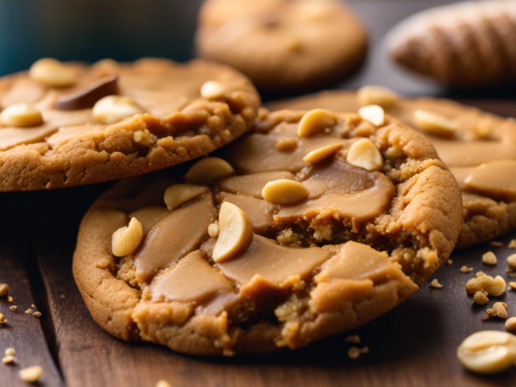 peanut butter crisp cookie