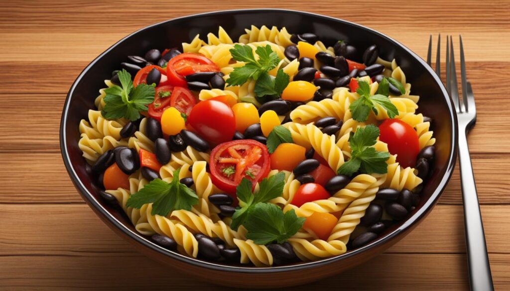 Black-Bean Pasta Salad