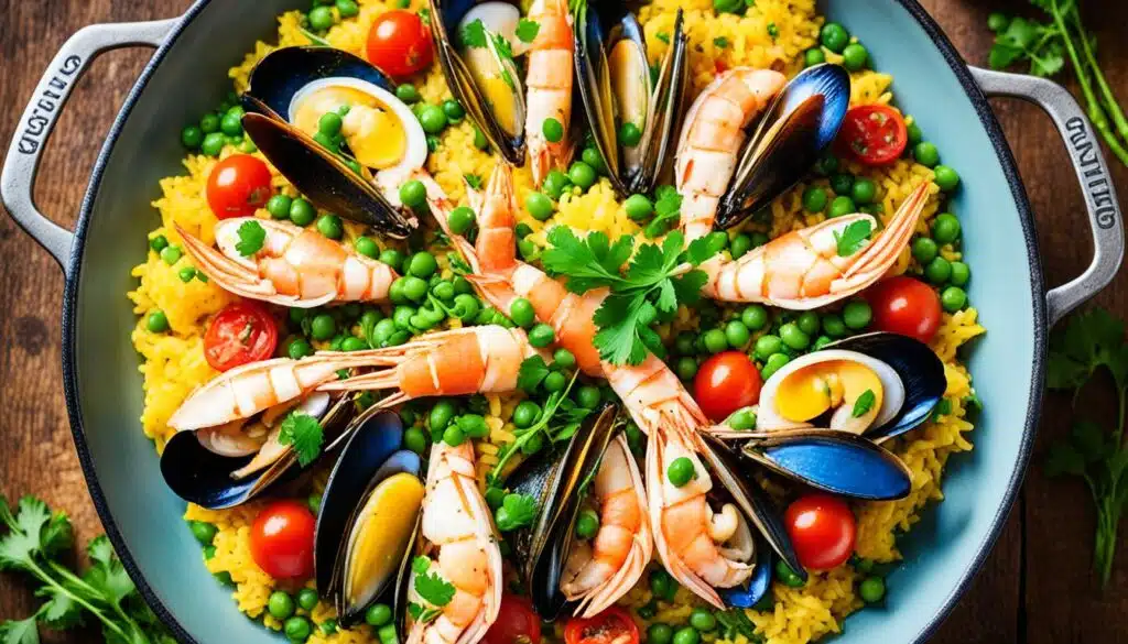 Simple Seafood Paella