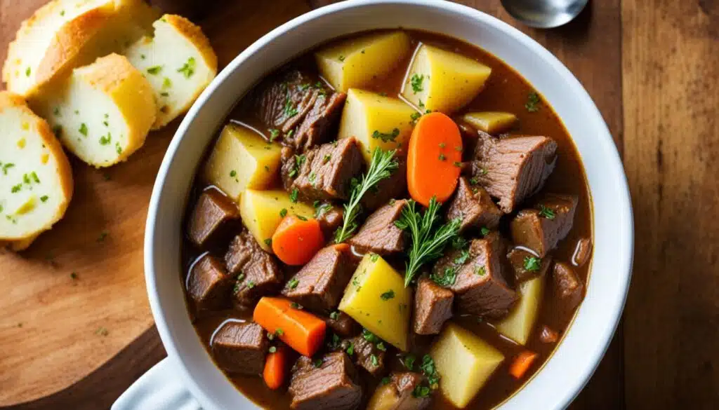 slow cooker beef stew image