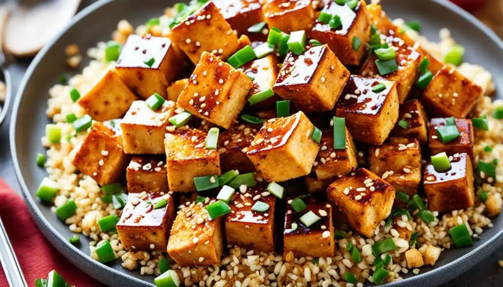 Chili Crunch Tofu