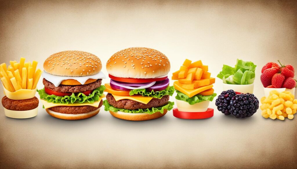 Fast food nutritional composition